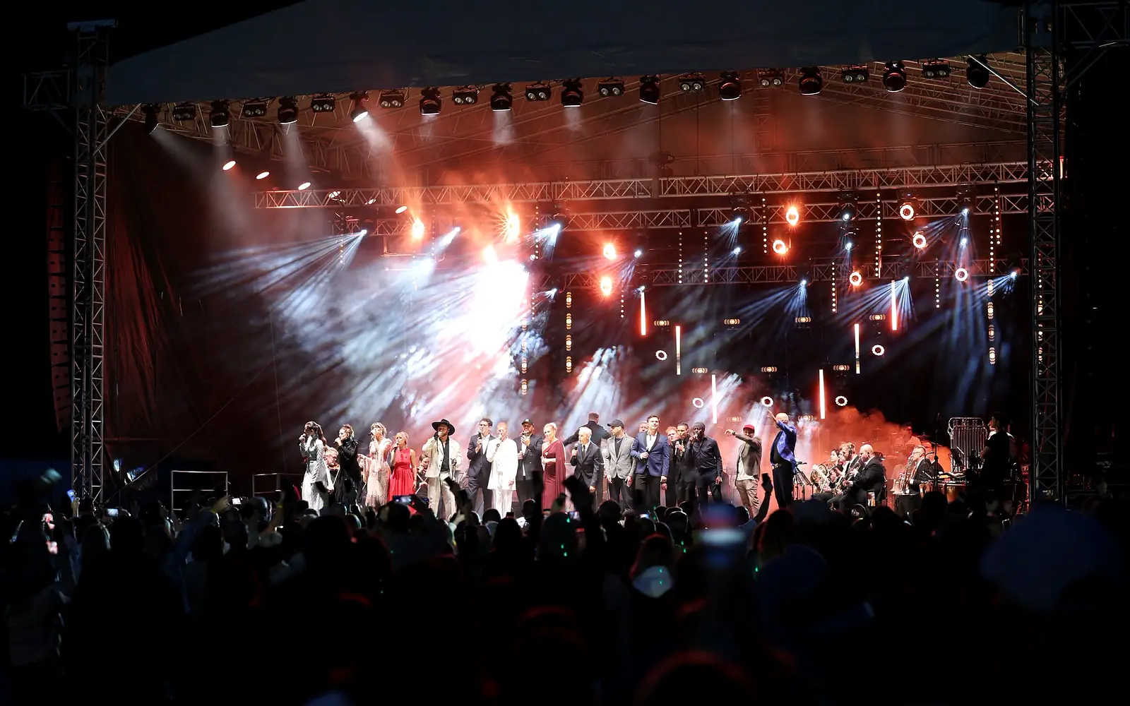 Festiwal Psalmów Dawidowych — scena i publiczność wydarzenia